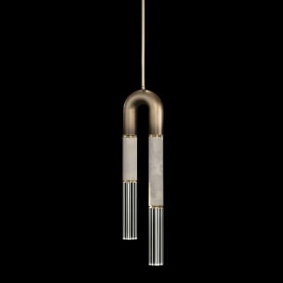 A thumbnail of the Fine Art Handcrafted Lighting 923340 Ombre Bronze / Brass / Smoke