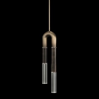 A thumbnail of the Fine Art Handcrafted Lighting 923340 Ombre Bronze / Nickel / Charcoal