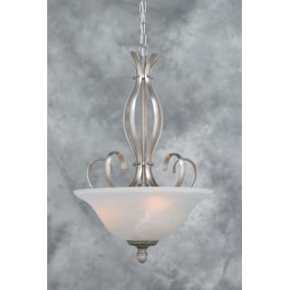 A thumbnail of the Forte Lighting 2136-03 Brushed Nickel / River Rock