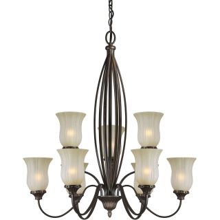 A thumbnail of the Forte Lighting 2333-09 Antique Bronze