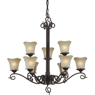 A thumbnail of the Forte Lighting 2363-09 Antique Bronze