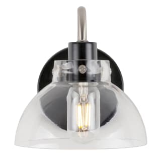 A thumbnail of the Forte Lighting 5734-01 Black and Brushed Nickel