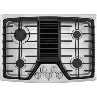 30 inch gas cooktop with downdraft exhaust