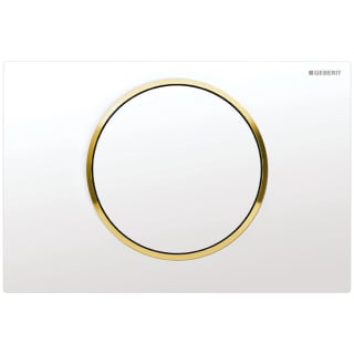 A thumbnail of the Geberit 115.758 White / Polished Gold