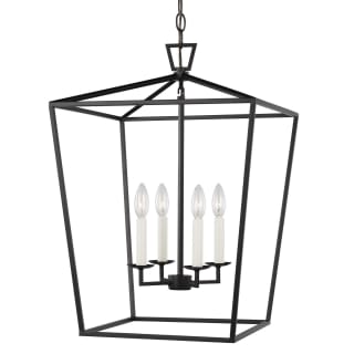 Elegant Decor LARGE 17 1/2” Contemporary Chandelier Black Candle Lamp Lantern