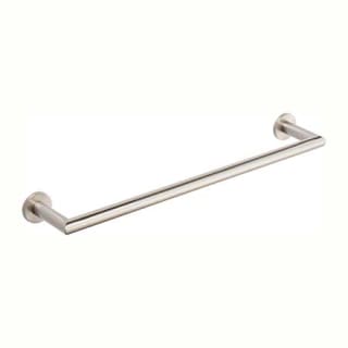 Ginger 4603/SN Satin Nickel Kubic 24" Towel Bar with Plain Rosette