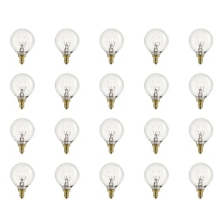 Globe Electric 5-Watt Vintage Edison G12 Incandescent Light Bulb (20-Pack)