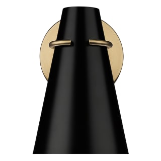 A thumbnail of the Golden Lighting 2122-1W Modern Brass / Black
