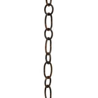 A thumbnail of the Golden Lighting CHAIN-LC Leather Crackle