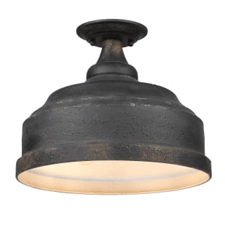 A thumbnail of the Golden Lighting 0806-SF Antique Black Iron