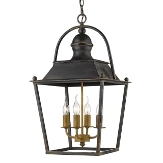 A thumbnail of the Golden Lighting 0888-4P Antique Black Iron