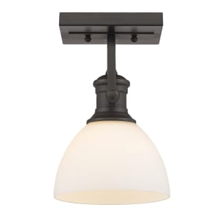 A thumbnail of the Golden Lighting 3118-1SF Rubbed Bronze / Opal