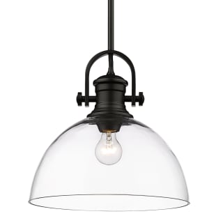 A thumbnail of the Golden Lighting 3118-L CLR Matte Black