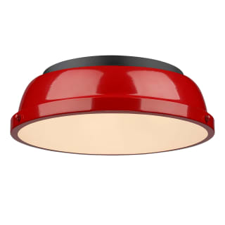 A thumbnail of the Golden Lighting 3602-14-BLK Black / Red