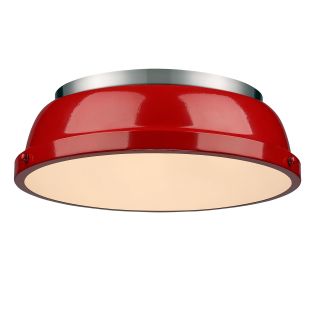 A thumbnail of the Golden Lighting 3602-14 Pewter / Red