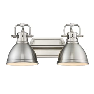 A thumbnail of the Golden Lighting 3602-BA2 PW Pewter / Pewter