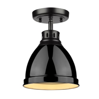 A thumbnail of the Golden Lighting 3602-FM-BLK Black / Black