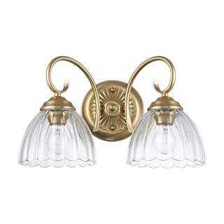 A thumbnail of the Golden Lighting 6952-BA2 CLR Brushed Champagne Bronze