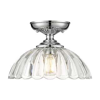 A thumbnail of the Golden Lighting 6952-SF CLR Pewter