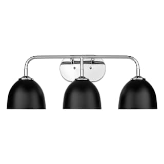A thumbnail of the Golden Lighting 6956-BA3 BLK Chrome
