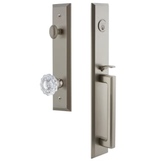 Fifth Avenue Long Plate with Windsor Knob in Lifetime Brass - Grandeur  Hardware