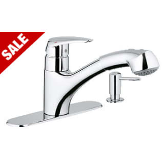 Grohe 30127000 Starlight Chrome Closeout Pull Out Spray Kitchen