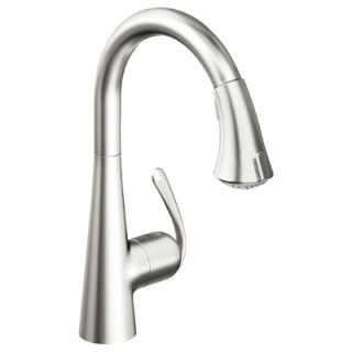 Grohe 3229800e Starlight Chrome Ladylux3 Pull Down Kitchen Faucet