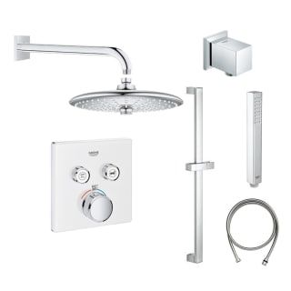 A thumbnail of the Grohe GSS-Grohtherm-SQ-04 A Moon White / StarLight Chrome