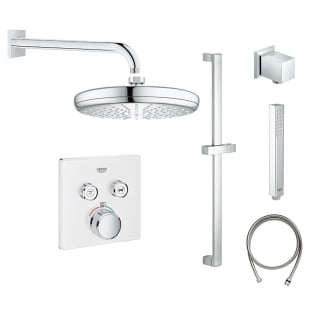 A thumbnail of the Grohe GSS-Grohtherm-SQ-05 A Moon White / StarLight Chrome