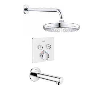 A thumbnail of the Grohe GSS-Grohtherm-SQ-07 A Moon White / StarLight Chrome