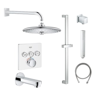 A thumbnail of the Grohe GSS-Grohtherm-SQ-08 A Moon White / StarLight Chrome