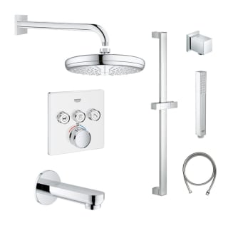A thumbnail of the Grohe GSS-Grohtherm-SQ-09 A Moon White / StarLight Chrome