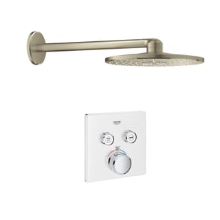 A thumbnail of the Grohe GSS-smartactive-SQ-1 Moon White / Brushed Nickel