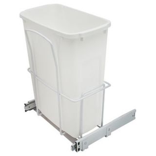 35 QT Single Bin Trash Can Pull Out