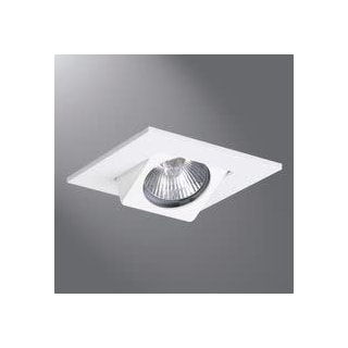 Halo Recessed 3013SN 3 Square Adjustable Gimbal Trim Satin Nickel
