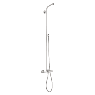 verhaal Blozend Won Hansgrohe 04869000 Chrome Crometta Thermostatic Showerpipe with Tub Filler  without Shower Components - Faucet.com