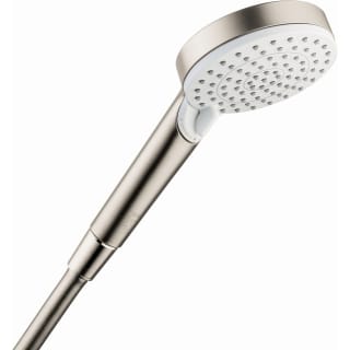 Hansgrohe Brushed Nickel Crometta 1.8 GPM Single Function Shower with Clean and Eco Right Technologies - FaucetDirect.com