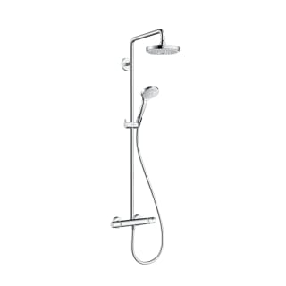 Bedenk verpleegster Duwen Hansgrohe 27254001 Chrome Croma Select S Thermostatic Showerpipe 180 2-Jet,  2.0 GPM - Faucet.com