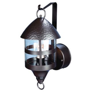 Heath Zenith HZ 4265 OR Oil Rubbed Bronze 1 Light DualBrite Motion Activated Outdoor Lantern Wall Sconce LightingDirect