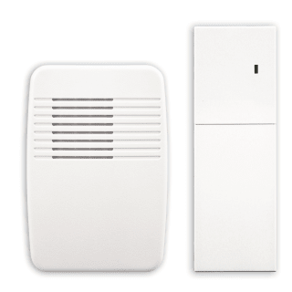 Heath Zenith White Plastic Wireless Door Chime Extender Heath Zenith White Plastic Wireless Door Chime Extender