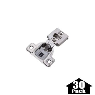 Hickory Hardware Hh74717 14 30pack Bright Nickel 3 4 Inch Overlay