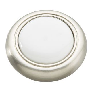 A thumbnail of the Hickory Hardware P710 Satin Nickel and White