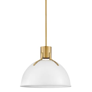 A thumbnail of the Hinkley Lighting 3483 Polished White / Lacquered Brass