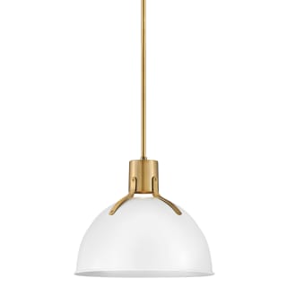 A thumbnail of the Hinkley Lighting 3487 Polished White / Lacquered Brass