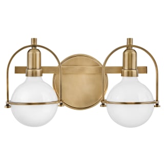 Hinkley Lighting 53772HB Heritage Brass Somerset 2 Light 16 Wide Bathroom Vanity Light LightingDirect