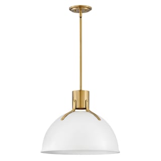 A thumbnail of the Hinkley Lighting 3483 Polished White / Lacquered Brass