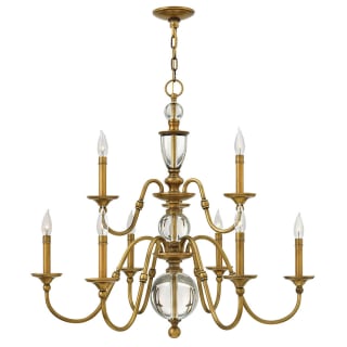 Two tier brass chandelier cheap
