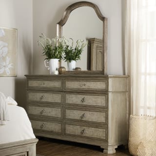Hooker Furniture 6025 90002 83 Sorrento Taupe Aldo 68 Wide Provincial European Large 8 Drawer Bedroom Chest Dresser from the Alfresco Collection LightingDirect