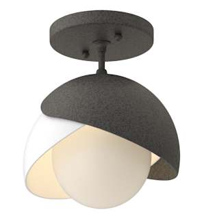 A thumbnail of the Hubbardton Forge 121377 Natural Iron / White / Opal
