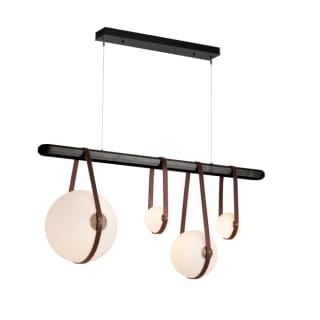 A thumbnail of the Hubbardton Forge 131043 Antique Brass / British Brown / Black Wood / Opal
